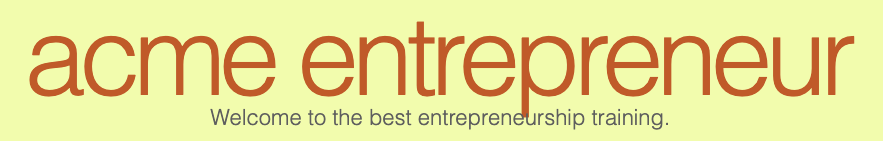 AcmeEntrepreneur Logo